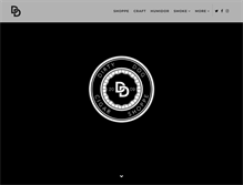 Tablet Screenshot of dirtydogcigarshoppe.com